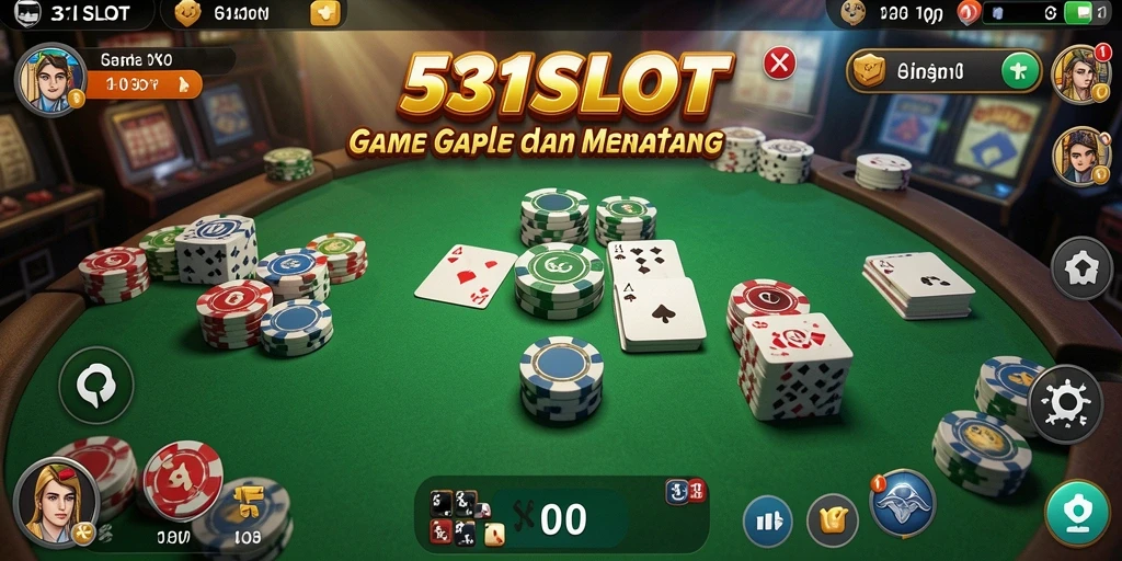 Tampilan menarik dari gameplay Gaple di 531SLOT.