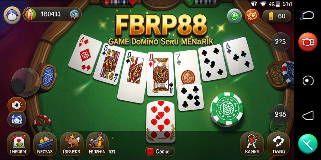 Tampilan gameplay menakjubkan di FBRP88 dengan berbagai mode Domino.