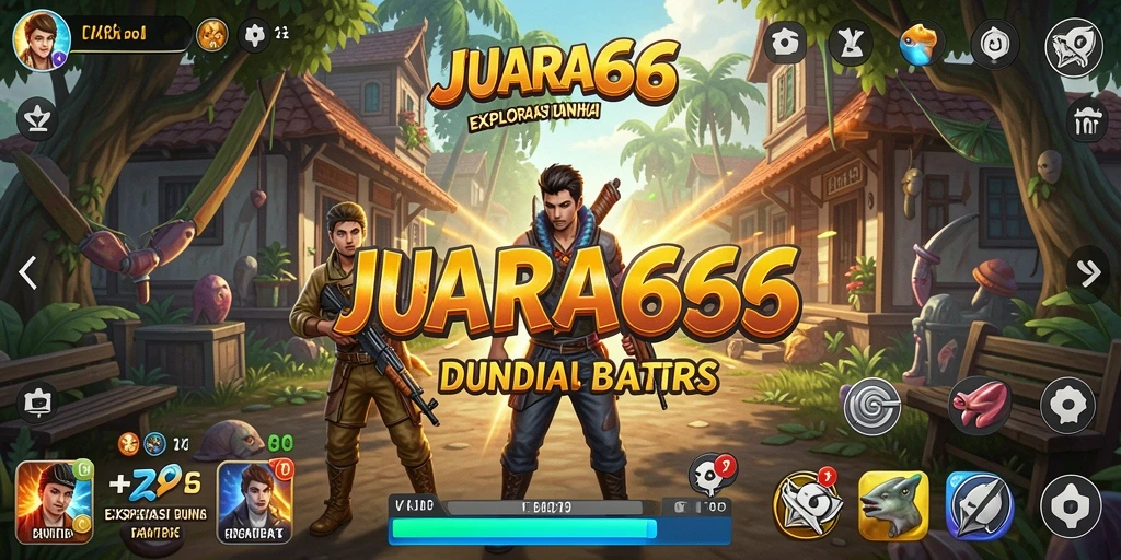 Tampilan gameplay JUARA666 menunjukkan keindahan dunia terbuka yang menakjubkan.
