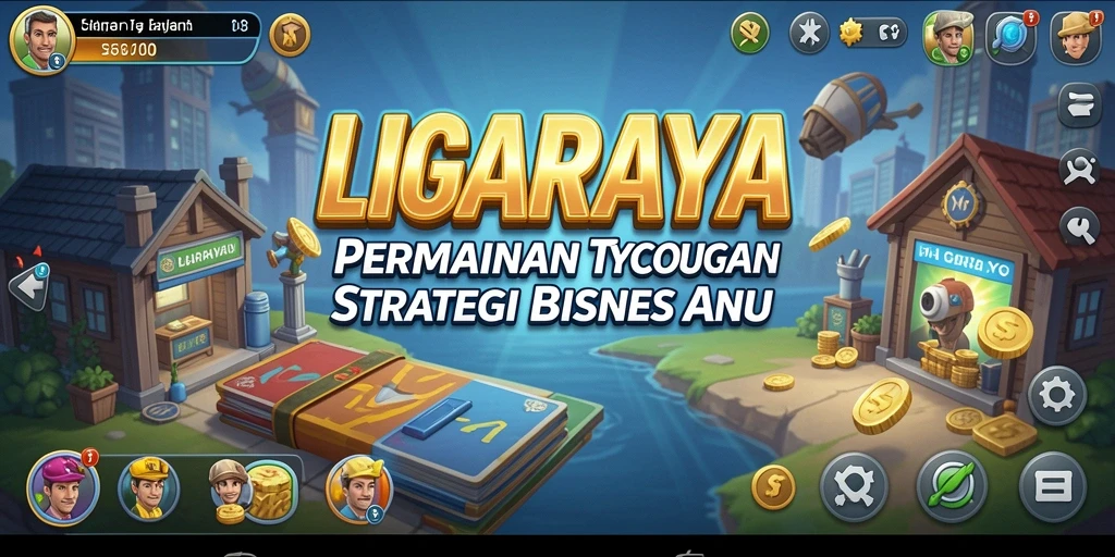 Tampilan gameplay LIGARAYA yang mendebarkan dan penuh strategi.
