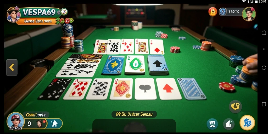 Tampilan gameplay VESPA69 yang menarik dan menyenangkan.